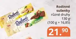 Potraviny CZ Rodinné sušenky nabídka
