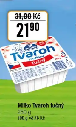 TEMPO Milko Tvaroh tučný nabídka