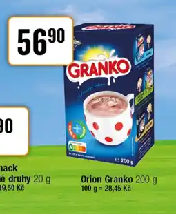 TEMPO Orion Granko nabídka