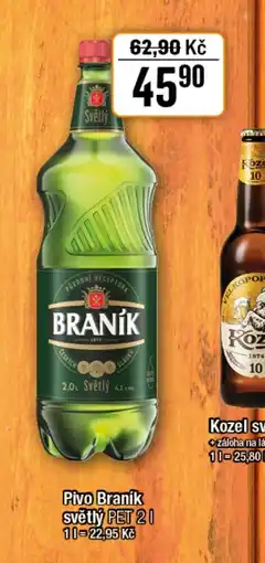 TEMPO Pivo Braník Světlý nabídka