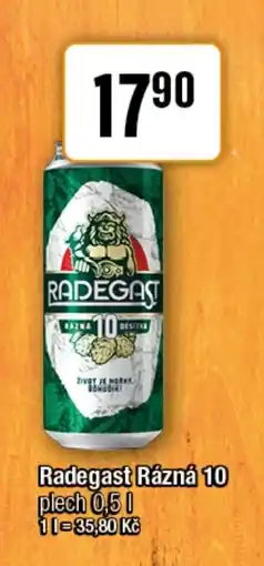 TEMPO Radegast Rázná 10 nabídka