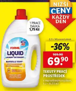 Lidl TEKUTÝ PRACÍ PROSTŘEDEK nabídka