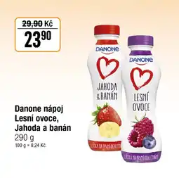 TEMPO Danone nápoj Lesní ovoce, Jahoda a banán nabídka