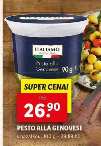 Lidl Pesto alla genovese nabídka