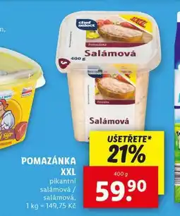 Lidl Pomazánka nabídka