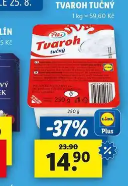 Lidl Tvaroh tučný nabídka