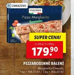 Lidl Pizza rodinné balení nabídka