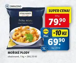 Lidl Mořské plody nabídka