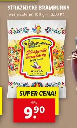 Lidl Strážnické brambůrky nabídka