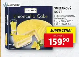 Lidl Smetanový dort nabídka
