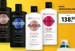 Lidl Syoss balzám nabídka
