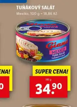 Lidl Tuňákový salát nabídka