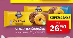 Lidl Opavia zlaté kolečka nabídka