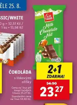 Lidl Čokoláda nabídka