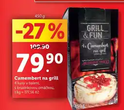 Lidl Camembert na gril nabídka