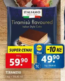 Lidl Tiramisu nabídka