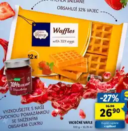 Lidl Vaječné vafle nabídka
