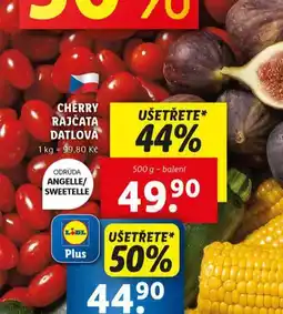 Lidl Cherry rajčata nabídka