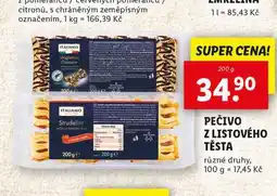 Lidl Pečivo z listového těsta nabídka