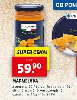 Lidl Marmeláda nabídka