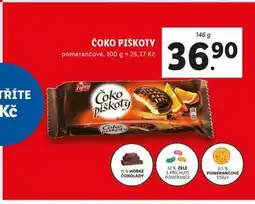 Lidl Čoko piškoty nabídka