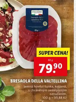 Lidl Bresaola della valtellina nabídka