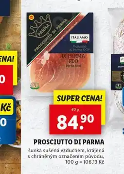 Lidl Prosciutto di parma nabídka