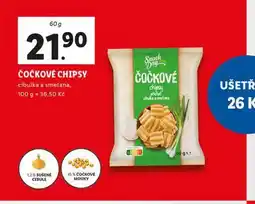 Lidl Čočkové chipsy nabídka