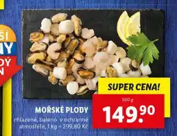 Lidl Mořské plody nabídka