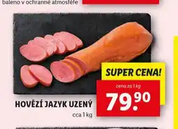 Lidl Hovězí jazyk uzený nabídka