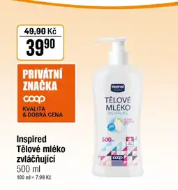 TEMPO Inspired Tělové mléko zvláčňující nabídka