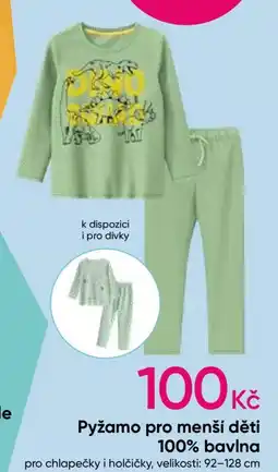 Pepco Pyžamo pro menší děti 100% bavlna nabídka
