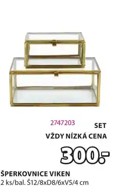 JYSK ŠPERKOVNICE VIKEN nabídka