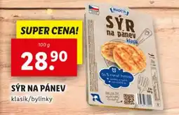 Lidl SÝR NA PÁNEV nabídka