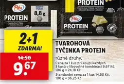 Lidl TVAROHOVÁ TYČINKA PROTEIN nabídka