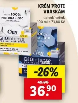Lidl KRÉM PROTI VRÁSKÁM nabídka