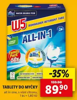 Lidl TABLETY DO MYČKY nabídka