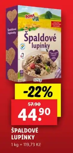 Lidl ŠPALDOVÉ LUPÍNKY nabídka