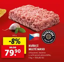 Lidl KUŘECÍ MLETÉ MASO nabídka