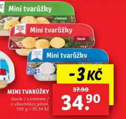 MINI TVARŮŽKY