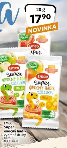 Coop EMCO Super ovocný hadík nabídka