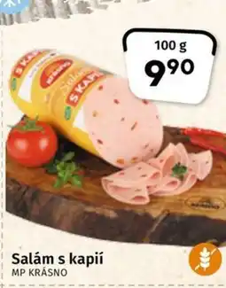Coop Salám s kapií nabídka