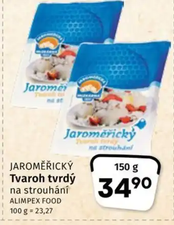 Coop JAROMĚŘICKÝ Tvaroh tvrdý na strouhání nabídka