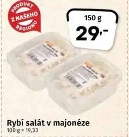 Coop Rybí salát v majonéze nabídka
