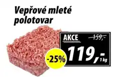 ZEMAN Vepřové mleté polotovar nabídka