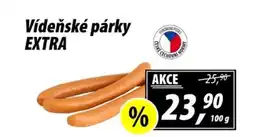 ZEMAN Vídeňské párky EXTRA nabídka
