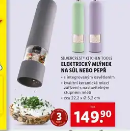 Lidl Elektrický mlýnek na sůl a pepř nabídka