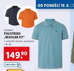 Lidl Polotriko regular fit nabídka
