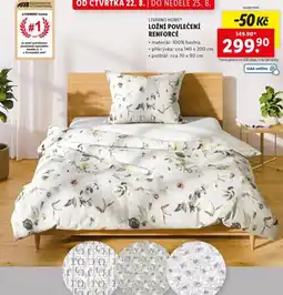 Lidl Ložní povlečení renforcé nabídka