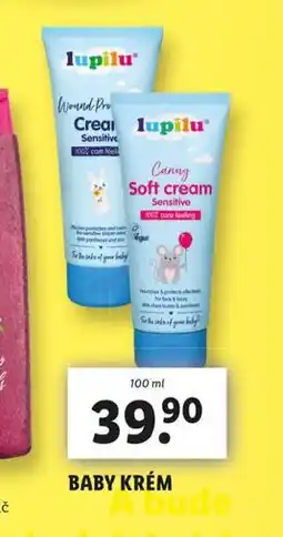 Lidl Lupilu baby krém nabídka